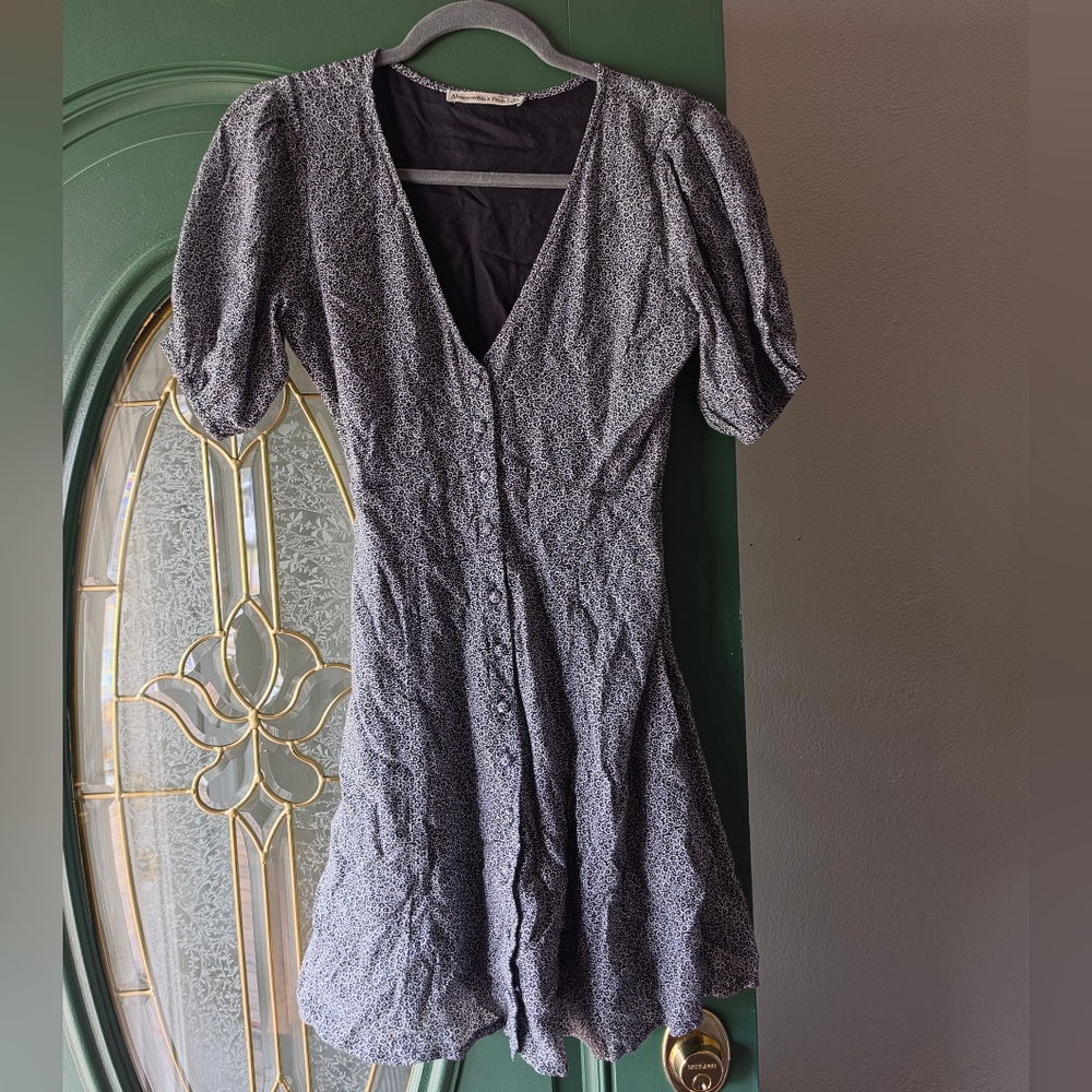 A&F Floral Buttondown Dress